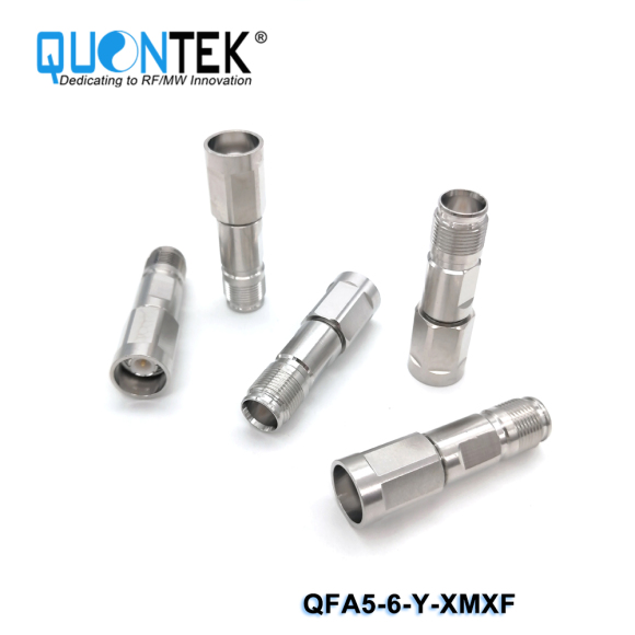 Fixed Attenuator, NEX10 male to NEX10 female,5watt,DC-6GHz