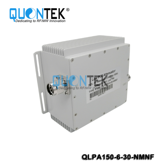 Low PIM Fixed Attenuator,150watt,0.6‐6GHz,30dB,N Connector