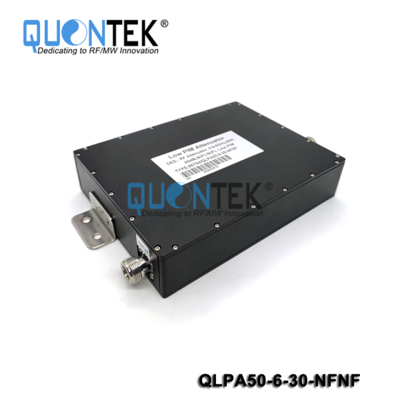 Low PIM Fixed Attenuator,N female to N female,50watt,0.6‐6GHz