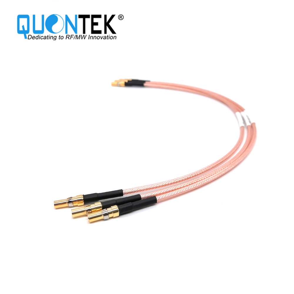Cable Assembly,1.0-2.3 Female to 1.0-2.3 female with RG316D cable