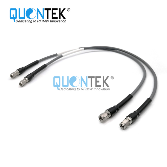 High Frequency cable Assembly,SMA Male With QTB480 cable,to 18GHz,L=0.5mm