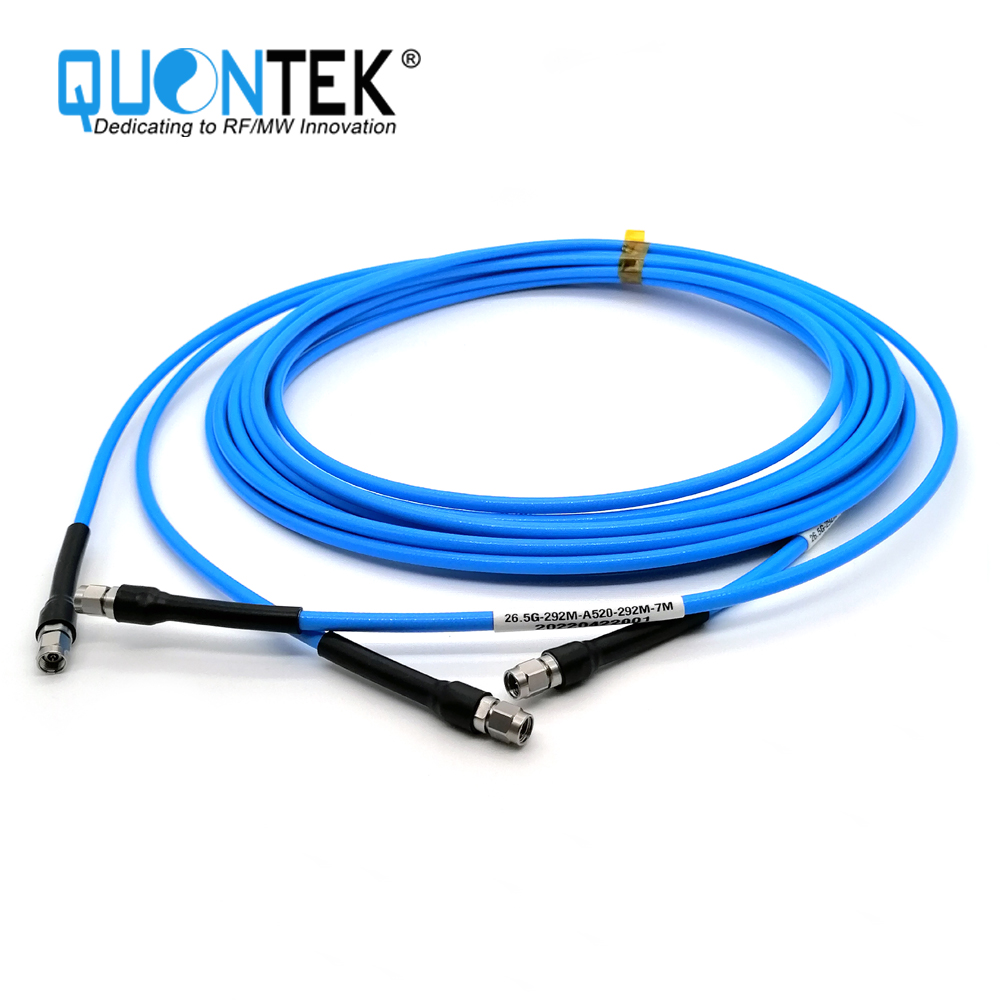 High Frequency cable Assembly,2.92 Male With QTA520G cable,to 18GHz,l=XXm