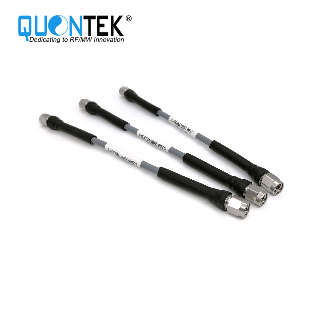 High Frequency cable Assembly,2.92Male With QTB390 cable,to 40GHz