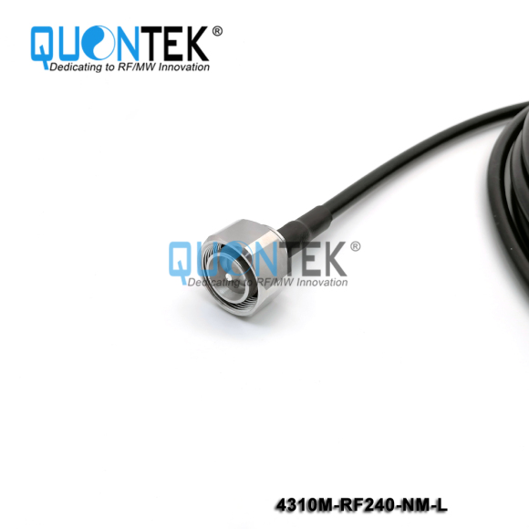 Cable Assembly,N male to 4.3-10 male with RF240 cable