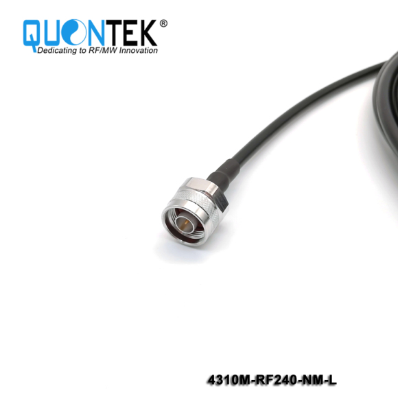 Cable Assembly,N male to 4.3-10 male with RF240 cable