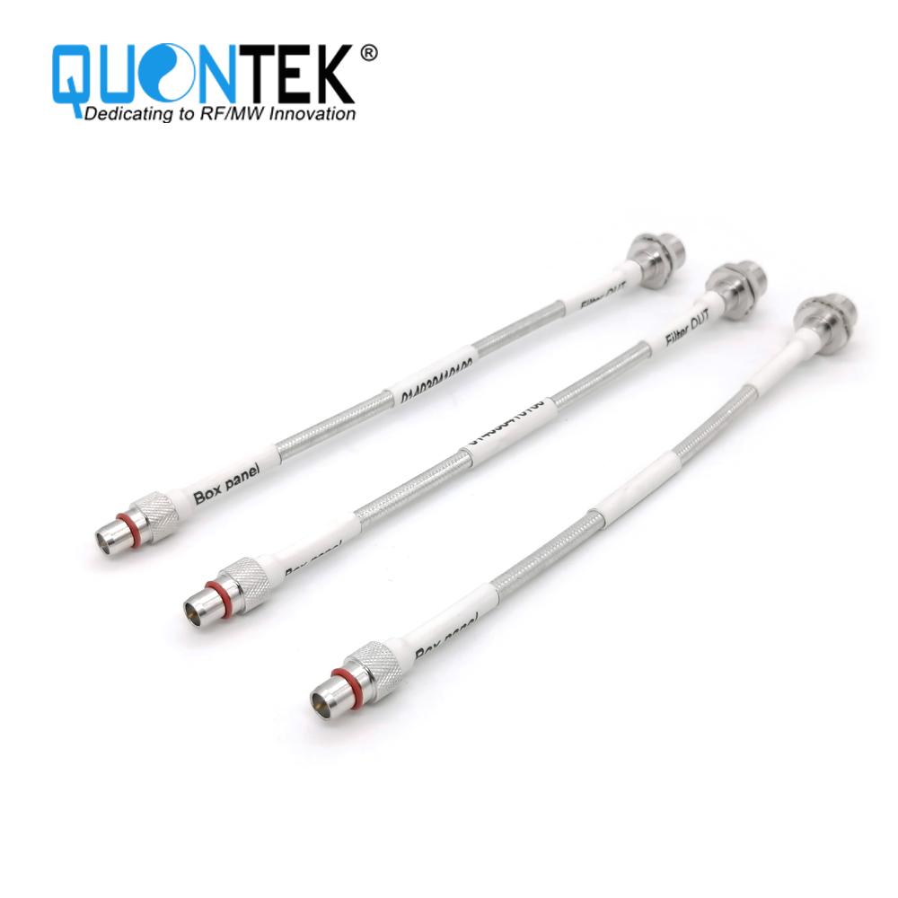 Cable Assembly,BMA male to BMA female BH with .141"cable