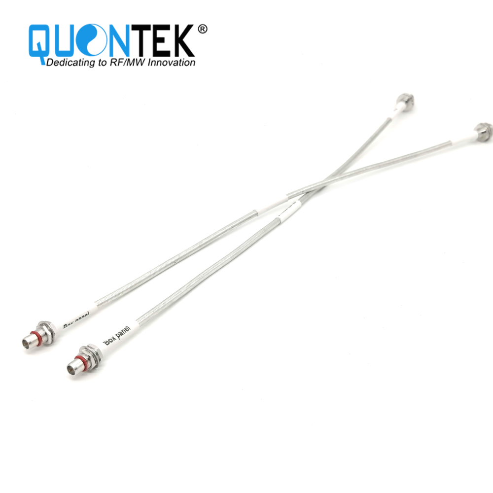 Cable Assembly,BMA male BH to BMA female BH with .141"cable
