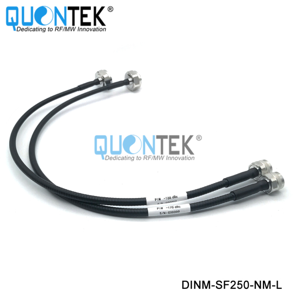 Low PIM Cable Assembly-DIN male to N male with SF250 Cable,L=XXMM(Customized)