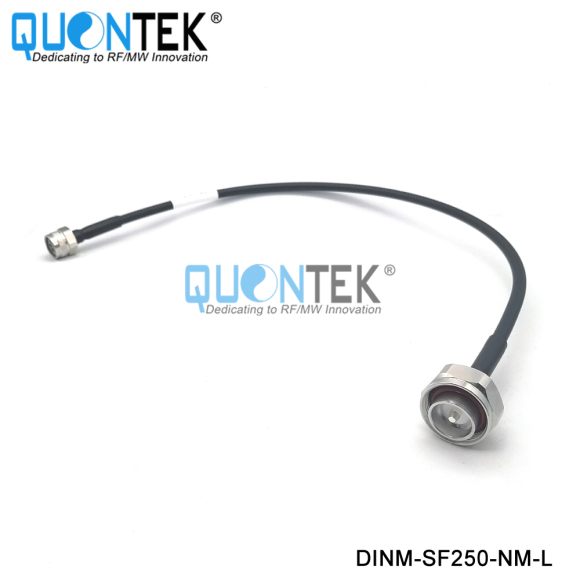 Low PIM Cable Assembly-DIN male to N male with SF250 Cable,L=XXMM(Customized)
