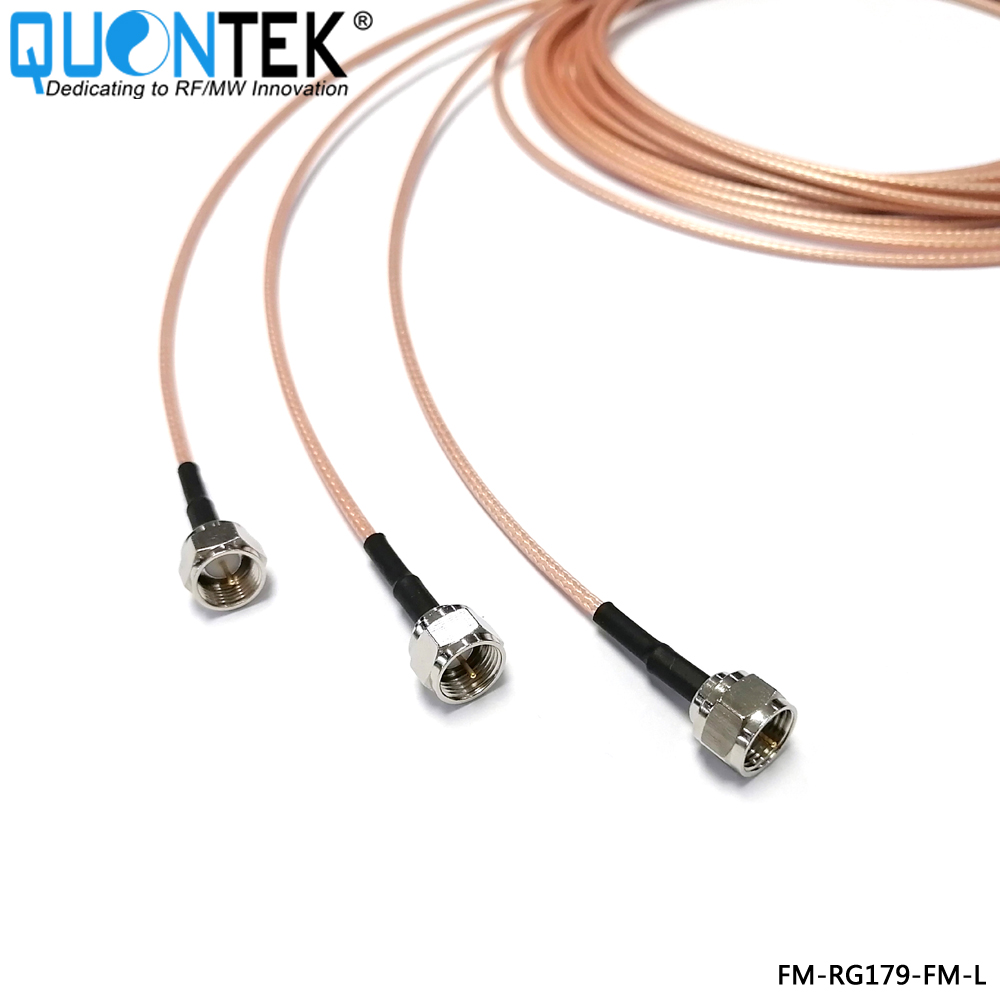 Cable Assembly,F male to F Male,L=xxmm
