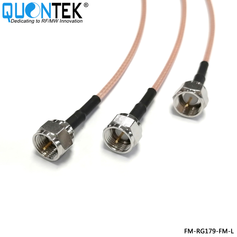 Cable Assembly,F male to F Male,L=xxmm