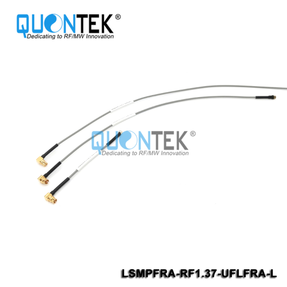 Cable Assembly,LSMP RA Female to U.FL RA Female with RF1.37 cable,L=XXmm