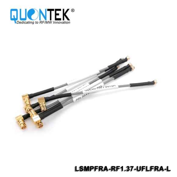 Cable Assembly,LSMP RA Female to U.FL RA Female with RF1.37 cable,L=XXmm