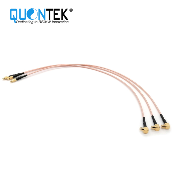 CABLE ASSEMBLY,MCX RA male to MMCX male with RG178 cable