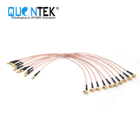 CABLE ASSEMBLY,MCX RA male to MMCX male with RG178 cable