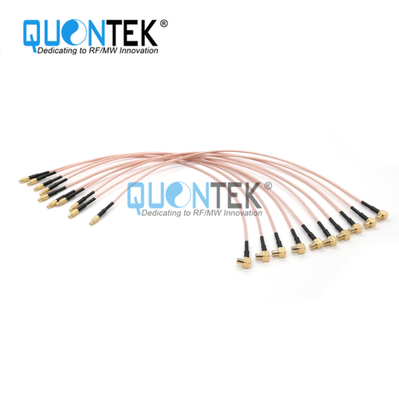 CABLE ASSEMBLY,MCX RA male to MMCX male with RG178 cable