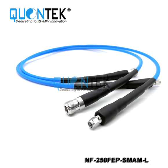 Low PIM cable assembly,SMA male to N female with 250FEP cable