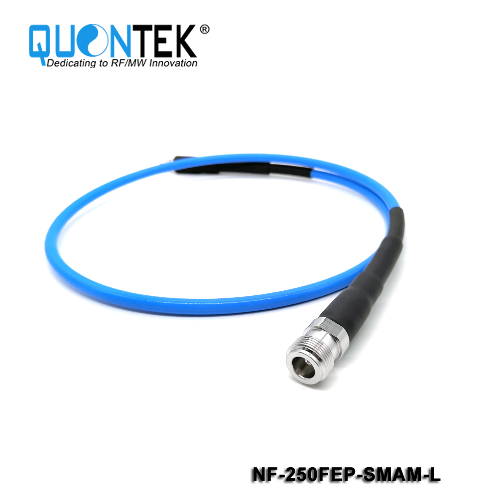 Low PIM cable assembly,SMA male to N female with 250FEP cable