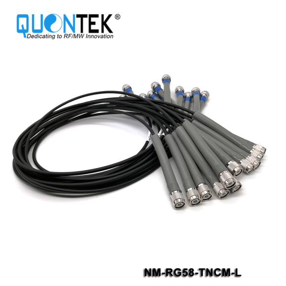Standard Cable assembly,N Male to TNC Male,With RG58 cable