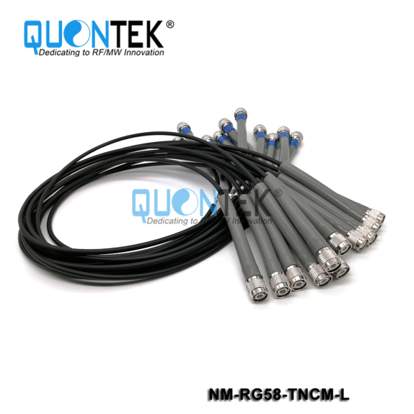Standard Cable assembly,N Male to TNC Male,With RG58 cable