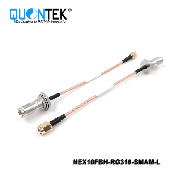 Cable assembly,NEX10 female to SMA Male with RG316 cable