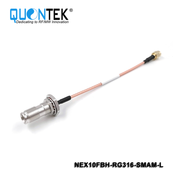 Cable assembly,NEX10 female to SMA Male with RG316 cable