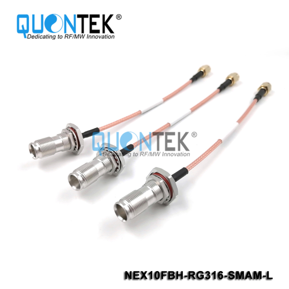 Cable assembly,NEX10 female to SMA Male with RG316 cable