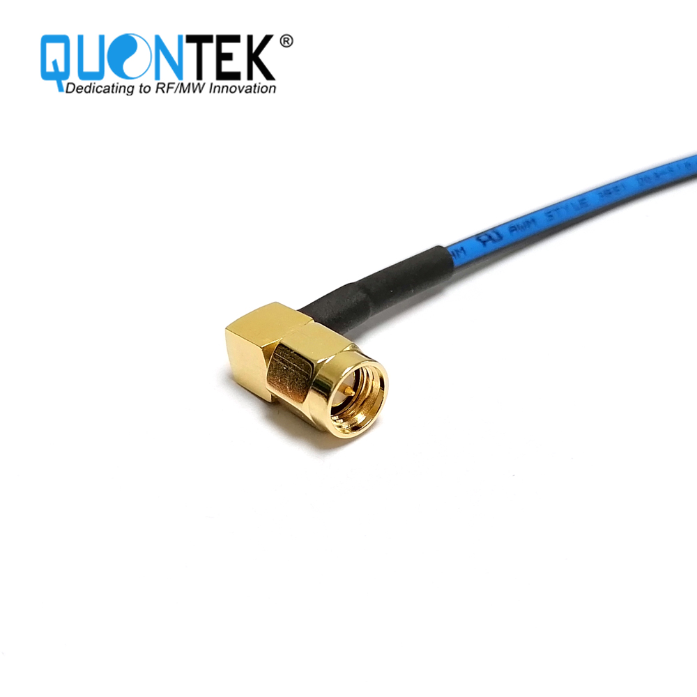 SMA Male to SMA R/A Male with ENVIROFLEX_316_D cable,L (see up table)