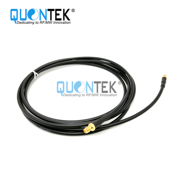 Cable assembly,SMA male to SMA female with RF195 cable