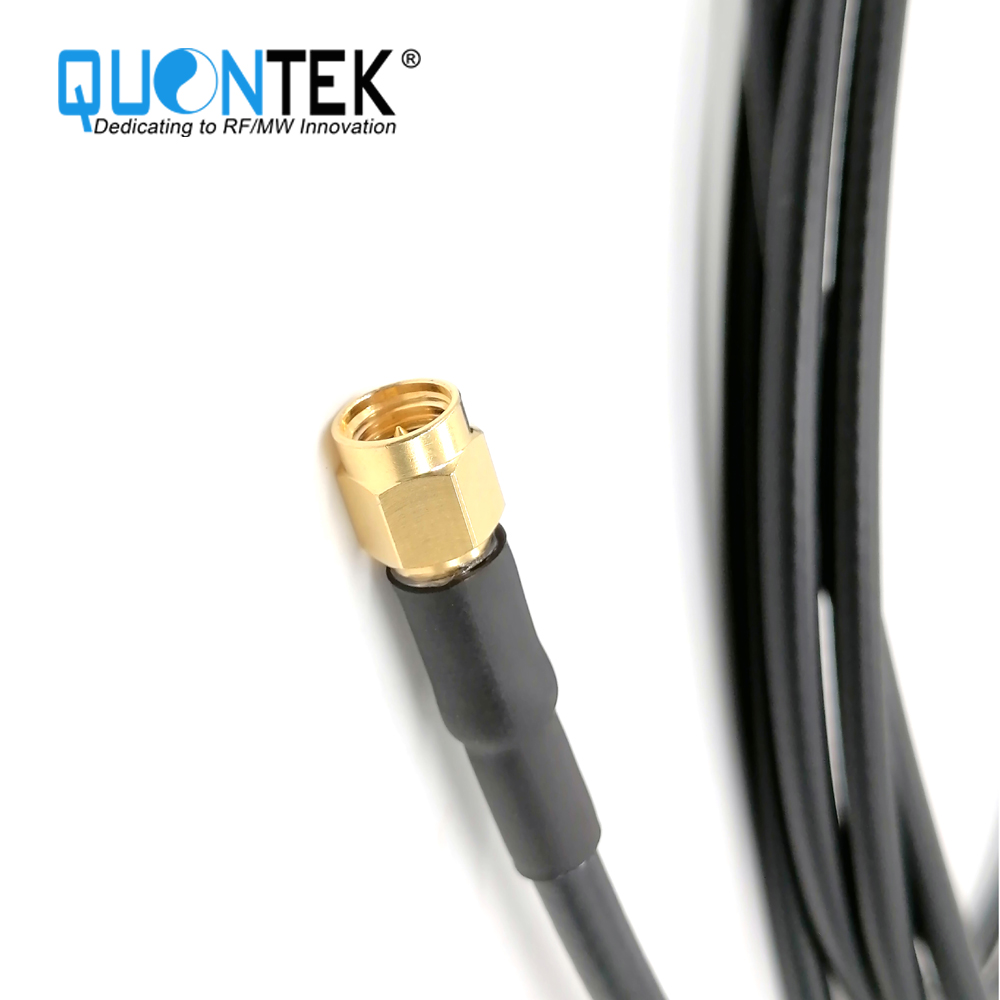 Cable assembly,SMA male to SMA female with RF195 cable