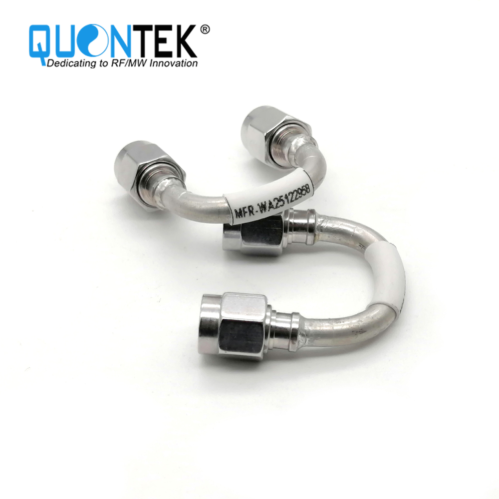 Cable Assembly,SMA male to SMA male with RG402 semi-rigid cable