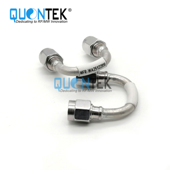 Cable Assembly,SMA male to SMA male with RG402 semi-rigid cable