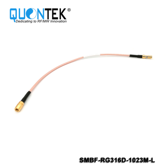 Cable Assembly,SMB Female to 1.0-2.3 male with RG316D cable