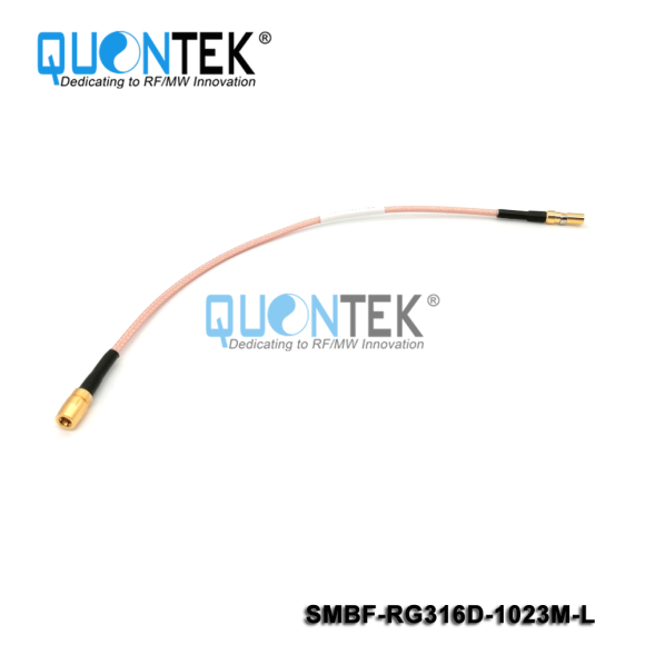 Cable Assembly,SMB Female to 1.0-2.3 male with RG316D cable