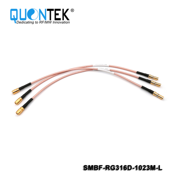 Cable Assembly,SMB Female to 1.0-2.3 male with RG316D cable