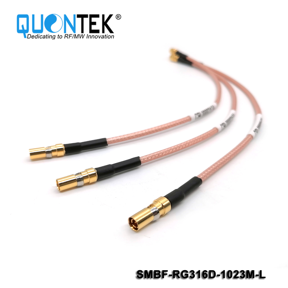 Cable Assembly,SMB Female to 1.0-2.3 male with RG316D cable