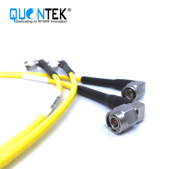 High Frequency cable assembly,TNCA RA male to TNCA RA male with QTB550 cable