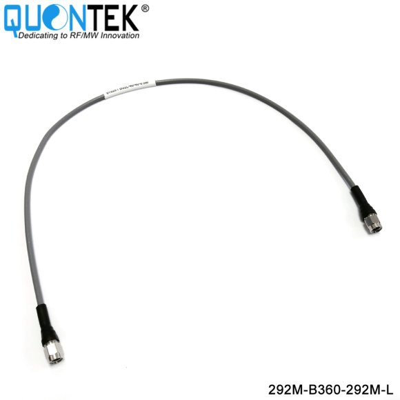 High Frequency RF Cable Assembly,2.92 male to 2.92 male,with QTB360,L=xxm