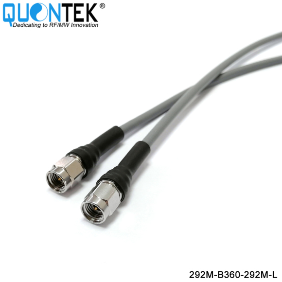 High Frequency RF Cable Assembly,2.92 male to 2.92 male,with QTB360,L=xxm