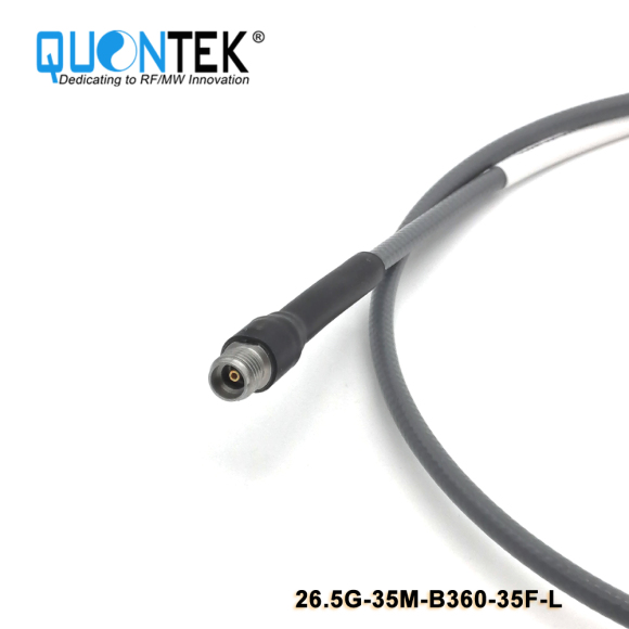 High frequency cable Assembly,3.5mm male to 3.5mm female,to 26.5GHz