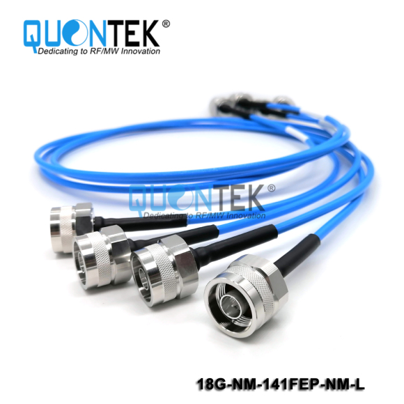 High frequency,Low PIM Cable Assembly-N male to N male with 141FEP cable