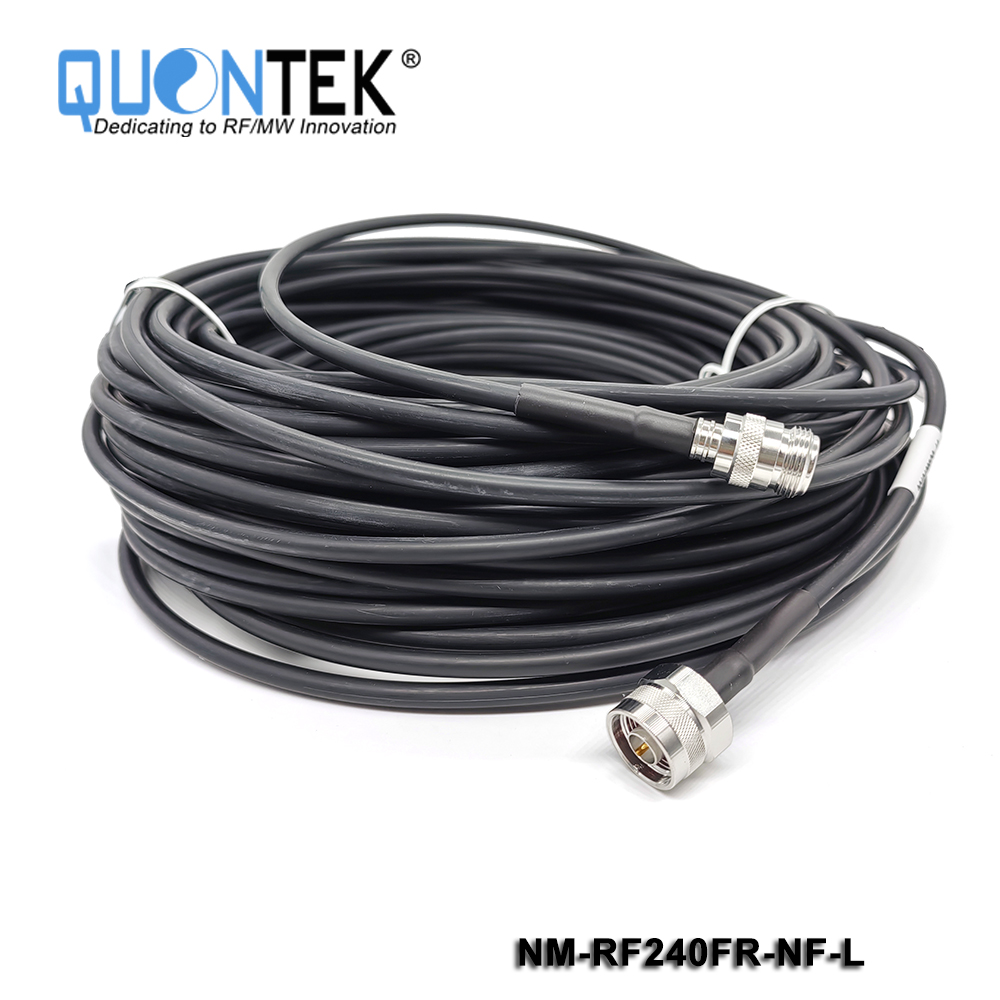 Cable assembly,N male to N female with RF240FR cable,to 3GHz