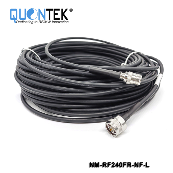 Cable assembly,N male to N female with RF240FR cable,to 3GHz