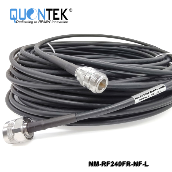 Cable assembly,N male to N female with RF240FR cable,to 3GHz