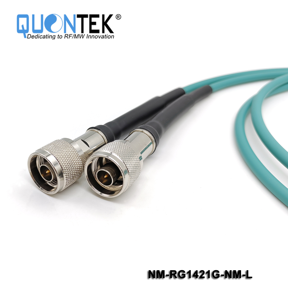 Test cable assembly,N male to N male with RG142GRE Cable,to 6GHz
