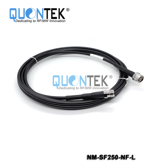Low PIM Cable Assembly-N male to N female with SF250/Super Flex 1/4" Cable, L=XXMM
