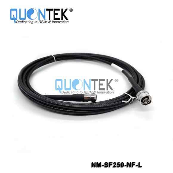 Low PIM Cable Assembly-N male to N female with SF250/Super Flex 1/4" Cable, L=XXMM