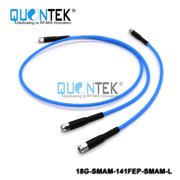 High frequency,Low PIM Cable Assembly,SMA male to SMA male with .141"FEP Cable