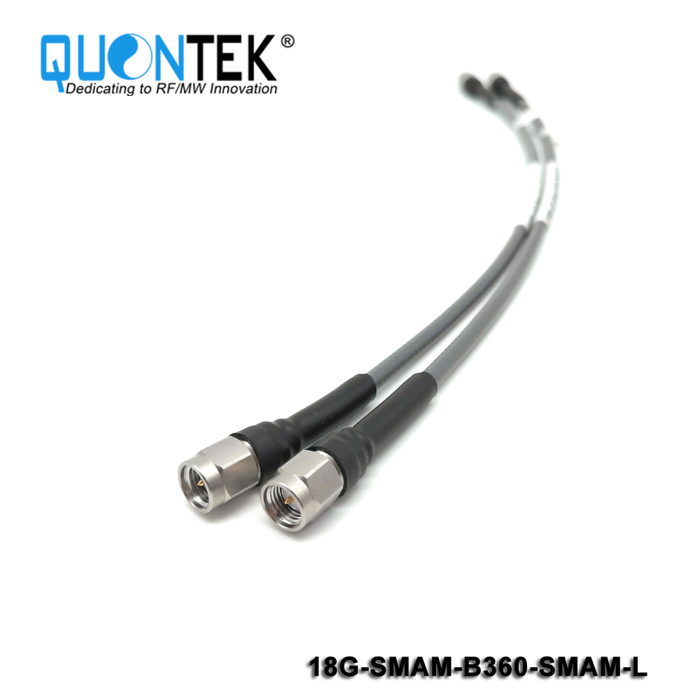 High frequency SMA cable Assembly,to 18GHz, the length can be customized.
