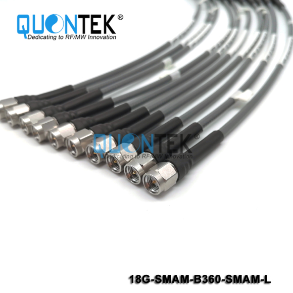 High frequency SMA cable Assembly,to 18GHz, the length can be customized.